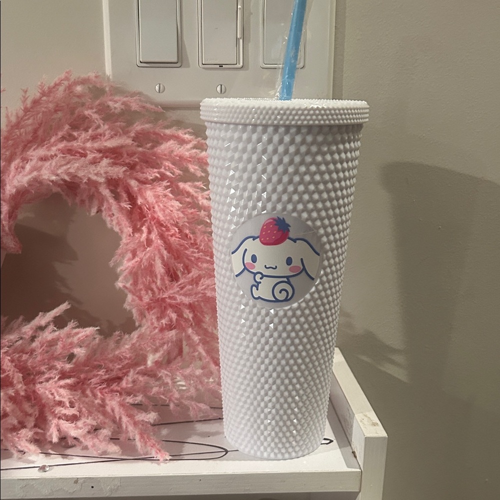 Sanrio Cinnamoroll 24oz Cold Beverage Tumbler New - Picture 4 of 12